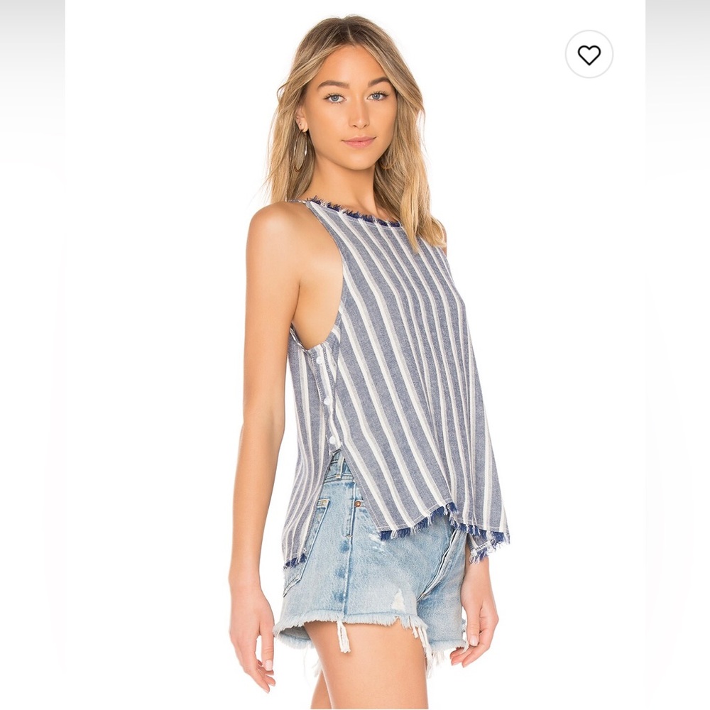 Bella Dahl Side Button Tank. Size Small